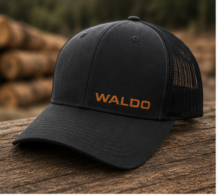 Waldo Embroidered Trucker Hat